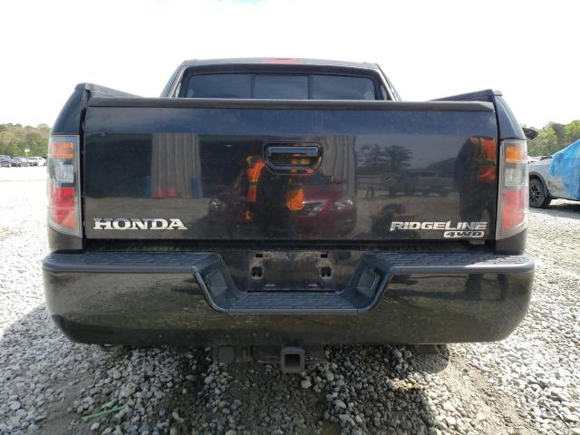 2HJYK16368H523658 - 2008 HONDA RIDGELINE RTX BLACK photo 6