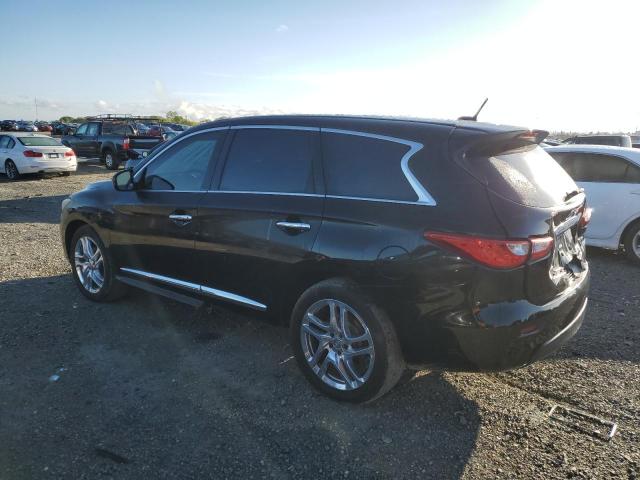 5N1AL0MM1DC315950 - 2013 INFINITI JX35 BLACK photo 2