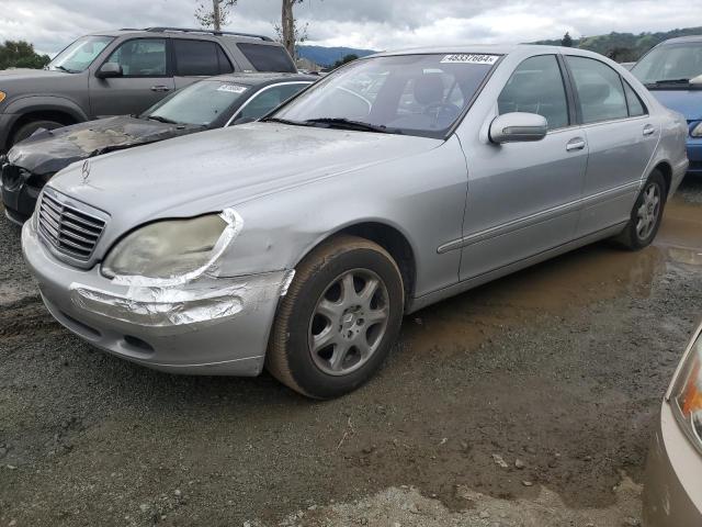 WDBNG70J1YA102334 - 2000 MERCEDES-BENZ S 430 SILVER photo 1