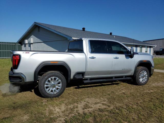 1GT49NE78NF175403 - 2022 GMC SIERRA K2500 SLT SILVER photo 3