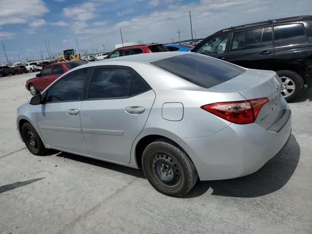 5YFBURHE8HP702179 - 2017 TOYOTA COROLLA L SILVER photo 2