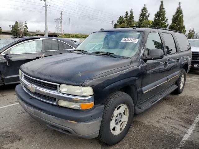 1GNEC16T24J190444 - 2004 CHEVROLET SUBURBAN C1500 BLACK photo 1