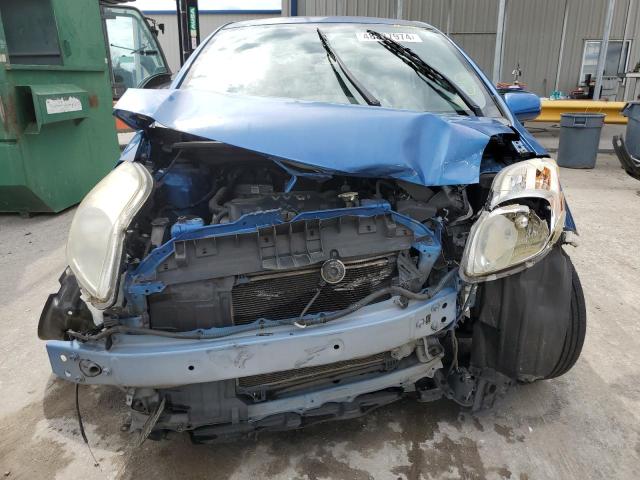 JTDJT4K38A5306720 - 2010 TOYOTA YARIS BLUE photo 5