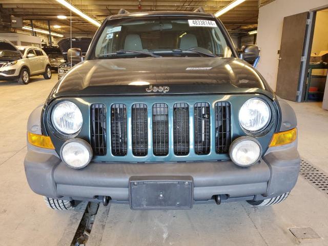 1J4GL38K56W176605 - 2006 JEEP LIBERTY RENEGADE GREEN photo 5