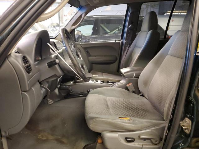 1J4GL38K56W176605 - 2006 JEEP LIBERTY RENEGADE GREEN photo 7