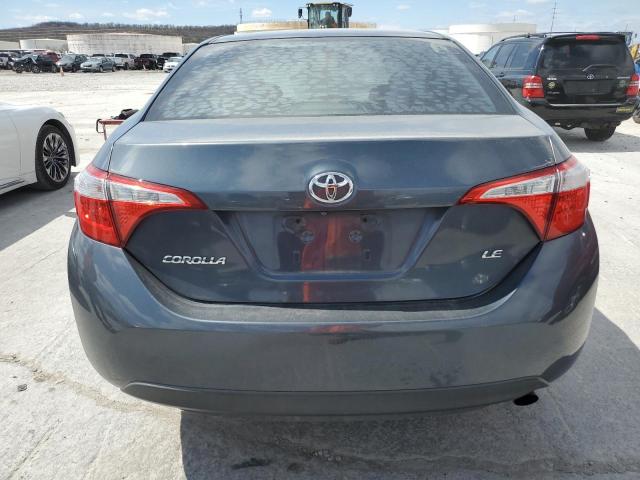 5YFBURHE7GP543766 - 2016 TOYOTA COROLLA L GRAY photo 6