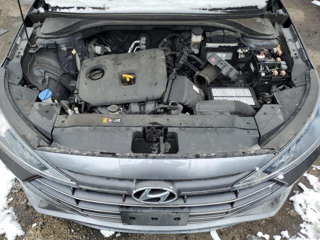 KMHD74LF3KU814994 - 2019 HYUNDAI ELANTRA SE CHARCOAL photo 11