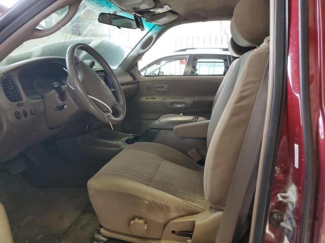 5TBBT44114S455705 - 2004 TOYOTA TUNDRA ACCESS CAB SR5 MAROON photo 7