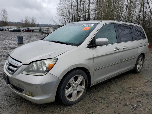 5FNRL38816B126162 - 2006 HONDA ODYSSEY TOURING SILVER photo 1