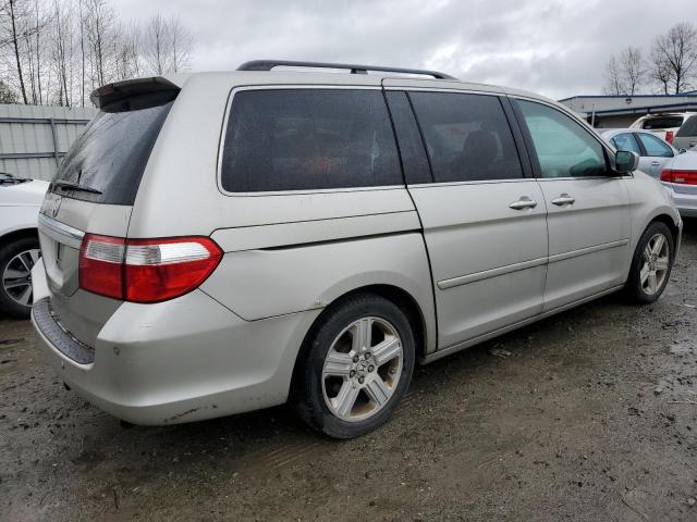 5FNRL38816B126162 - 2006 HONDA ODYSSEY TOURING SILVER photo 3