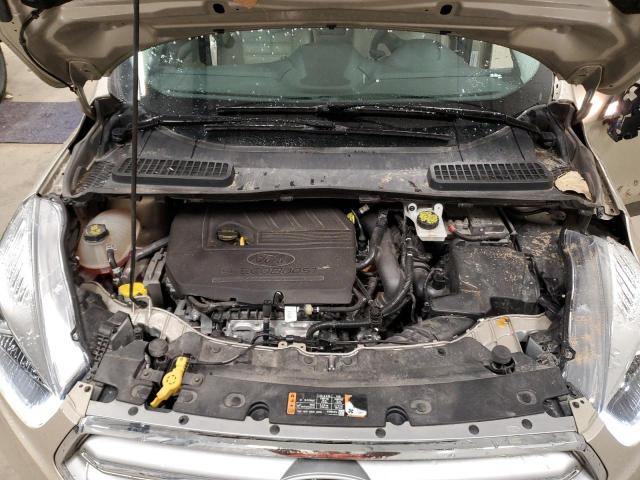 1FMCU9JD1HUC87663 - 2017 FORD ESCAPE TITANIUM 米色 照片 11