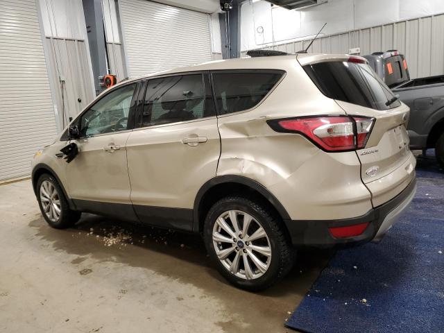 1FMCU9JD1HUC87663 - 2017 FORD ESCAPE TITANIUM 米色 照片 2