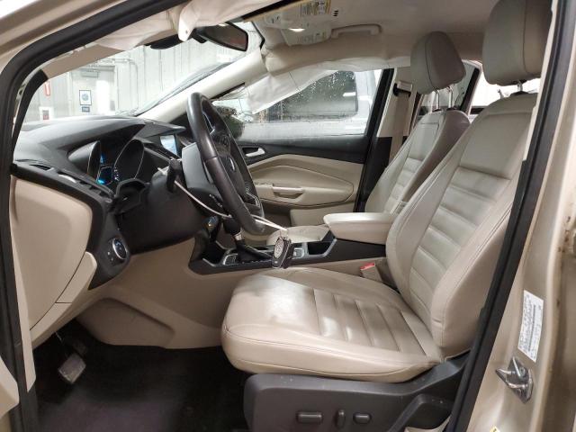 1FMCU9JD1HUC87663 - 2017 FORD ESCAPE TITANIUM 米色 照片 7