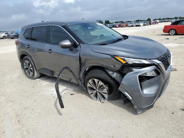 5N1AT3BA8MC838263 - 2021 NISSAN ROGUE SV GRAY photo 4