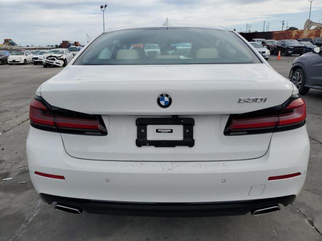 WBA53BH06PWY04630 - 2023 BMW 530 I WHITE photo 6