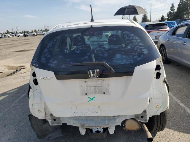 JHMGE8H35DC031275 - 2013 HONDA FIT WHITE photo 6