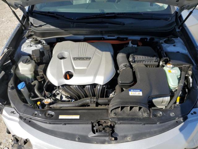 KMHEC4A46CA033665 - 2012 HYUNDAI SONATA HYBRID SILVER photo 11