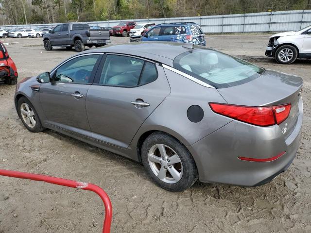 5XXGM4A73EG277981 - 2014 KIA OPTIMA LX GRAY photo 2