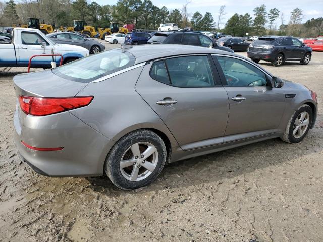 5XXGM4A73EG277981 - 2014 KIA OPTIMA LX GRAY photo 3