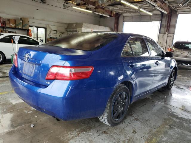 JTNBE46K773039733 - 2007 TOYOTA CAMRY CE BLUE photo 3