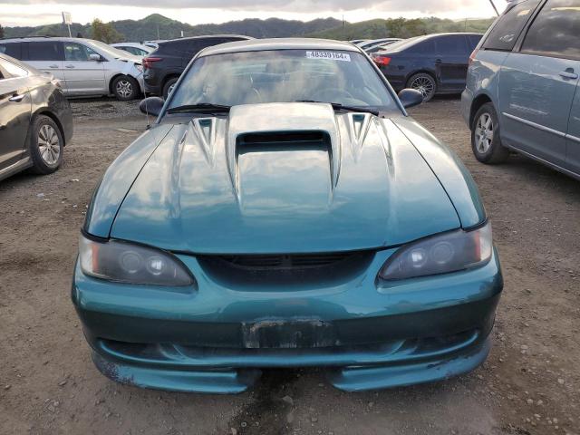 1FALP42XXVF192161 - 1997 FORD MUSTANG GT GREEN photo 5