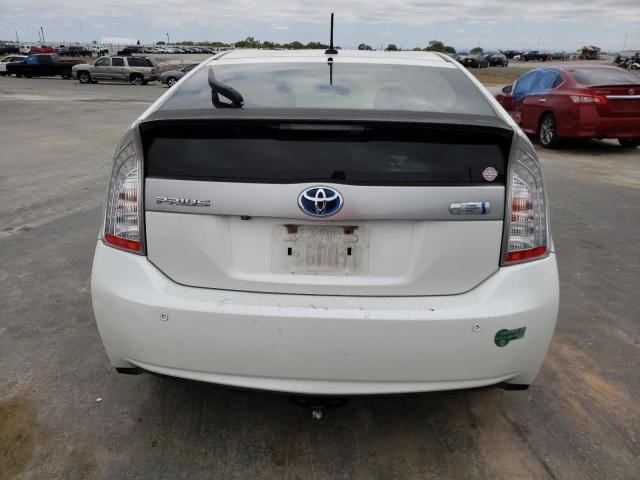 JTDKN3DPXC3008984 - 2012 TOYOTA PRIUS PLUG WHITE photo 6