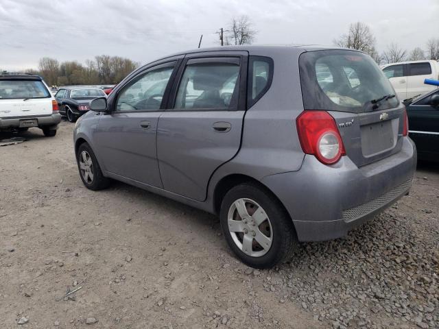 KL1TD6DE8AB132480 - 2010 CHEVROLET AVEO LS GRAY photo 2