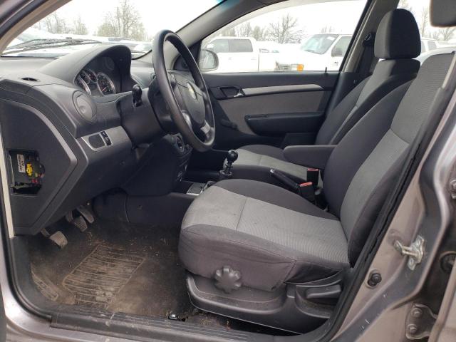 KL1TD6DE8AB132480 - 2010 CHEVROLET AVEO LS Boz foto 7