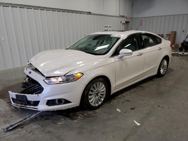 3FA6P0LU2FR148511 - 2015 FORD FUSION SE HYBRID WHITE photo 1