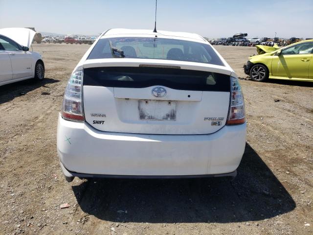 JTDKB20U297827150 - 2009 TOYOTA PRIUS WHITE photo 6