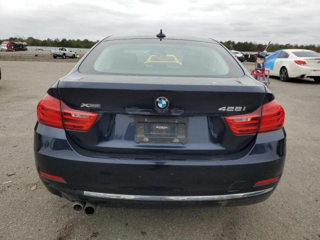 WBA4C9C50FD330157 - 2015 BMW 428 XI GRAN COUPE SULEV BLUE photo 6