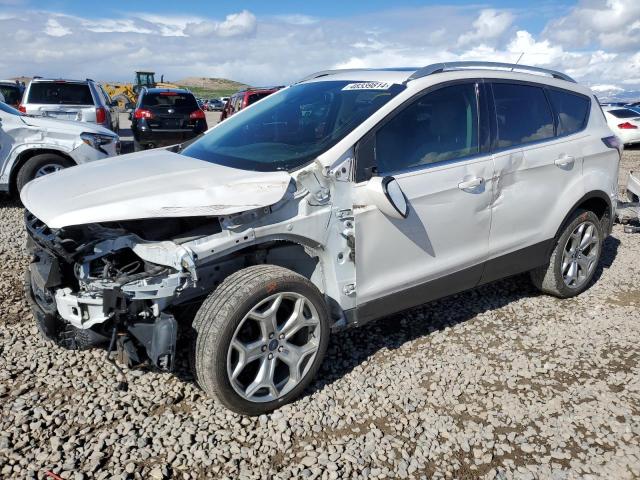 1FMCU0J9XHUA82740 - 2017 FORD ESCAPE TITANIUM WHITE photo 1