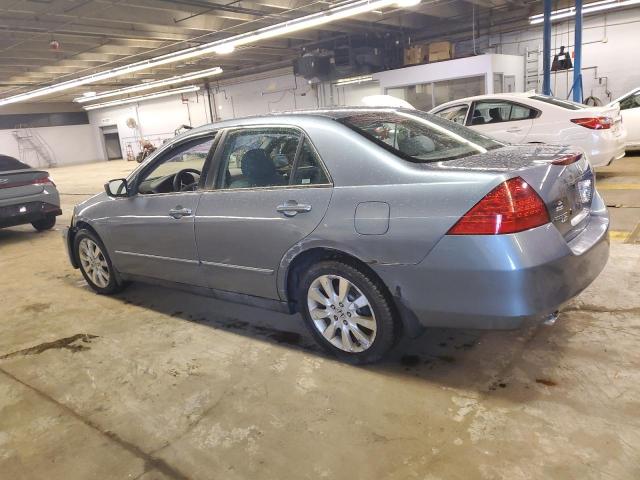 1HGCM66407A071591 - 2007 HONDA ACCORD SE BLUE photo 2