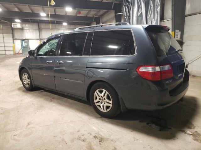 5FNRL38706B433989 - 2006 HONDA ODYSSEY EXL GRAY photo 2