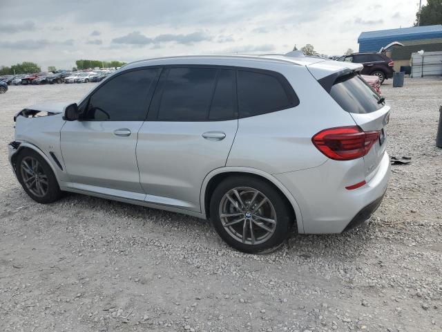 5UXTR9C59KLP76514 - 2019 BMW X3 XDRIVE30I SILVER photo 2