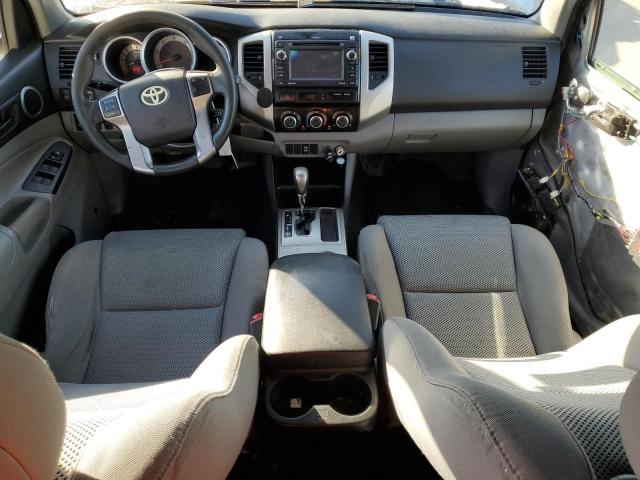 5TFJU4GNXCX017742 - 2012 TOYOTA TACOMA DOUBLE CAB PRERUNNER SILVER photo 8