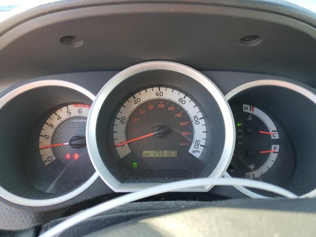 5TFJU4GNXCX017742 - 2012 TOYOTA TACOMA DOUBLE CAB PRERUNNER SILVER photo 9