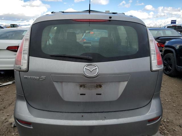 JM1CR2WL1A0369239 - 2010 MAZDA 5 SILVER photo 6