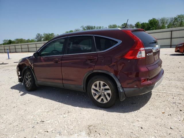 2HKRM3H75GH502174 - 2016 HONDA CR-V EXL BURGUNDY photo 2