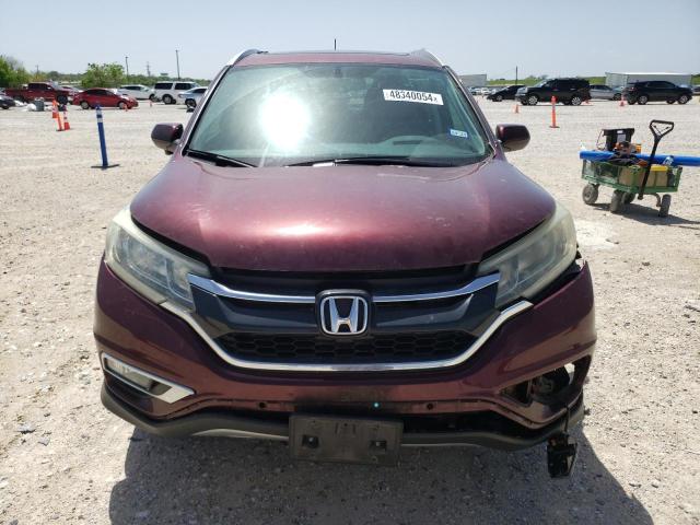 2HKRM3H75GH502174 - 2016 HONDA CR-V EXL BURGUNDY photo 5