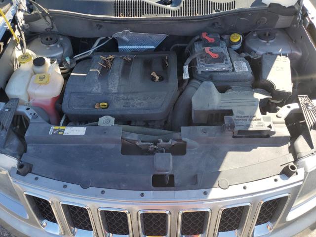 1C4NJDBB3ED817553 - 2014 JEEP COMPASS SPORT SILVER photo 11