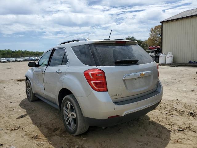 2GNALDEK7H1501245 - 2017 CHEVROLET EQUINOX PREMIER SILVER photo 2