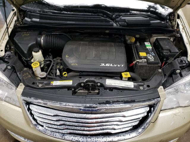2A4RR8DG2BR799639 - 2011 CHRYSLER TOWN & COU TOURING L CREAM photo 12