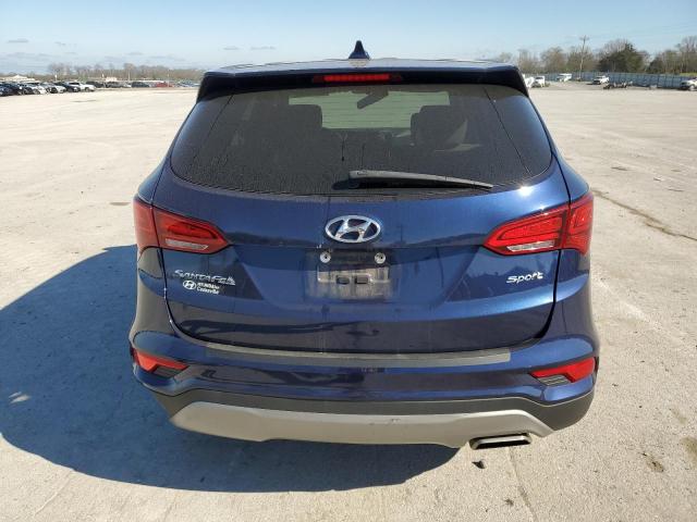 5XYZT3LB8HG475060 - 2017 HYUNDAI SANTA FE S BLUE photo 6