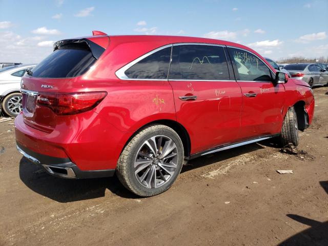 5J8YD3H54KL011126 - 2019 ACURA MDX TECHNOLOGY RED photo 3