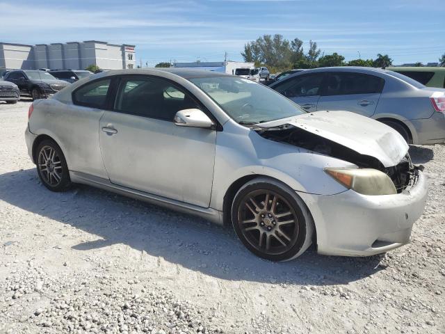 JTKDE177870157936 - 2007 TOYOTA SCION TC SILVER photo 4