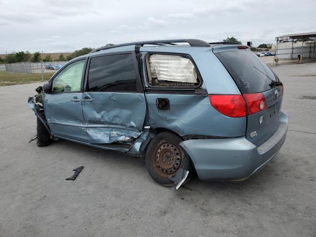 5TDZK23C68S167023 - 2008 TOYOTA SIENNA CE BLUE photo 2