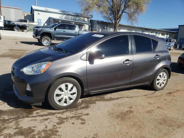 JTDKDTB37E1567989 - 2014 TOYOTA PRIUS C GRAY photo 1