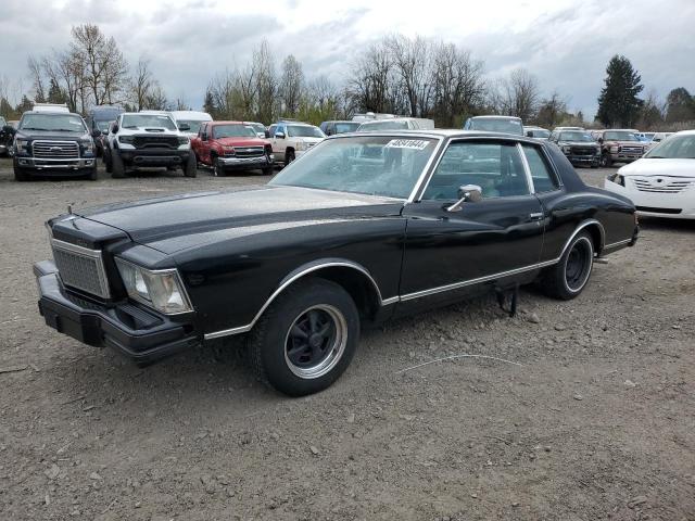 1Z37J9K554385 - 1979 CHEVROLET MONTECARLO BLACK photo 1