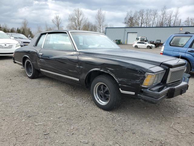 1Z37J9K554385 - 1979 CHEVROLET MONTECARLO BLACK photo 4